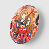 Tibetaanse boeddhistische kunst ronde klok (Hoek)