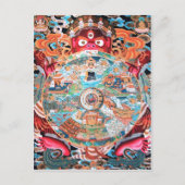 Tibetaanse boeddhistische kunst (Wiel of Life) Briefkaart (Voorkant)