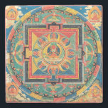 Tibetaanse boeddhistische Mandala Onderzetters<br><div class="desc">Hoogwaardige Tibetaanse Mandala-kunst met hoge resolutie.</div>
