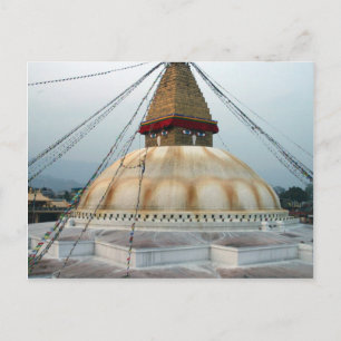 Tibetaanse boeddhistische Stupa Briefkaart