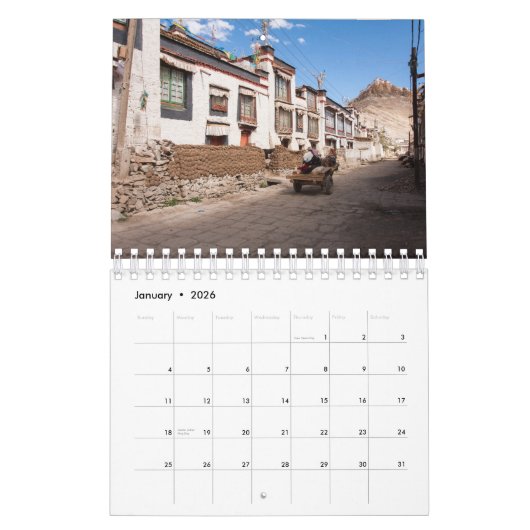 Tibetaanse kalender (Jan 2026)