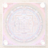 Tibetaanse Mandala / Onderzetter / Sera klooster (Achterkant)