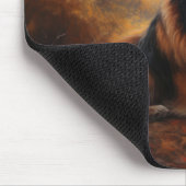 Tibetaanse mastiff in herfst laat Herfst inspirere Muismat (Hoek)