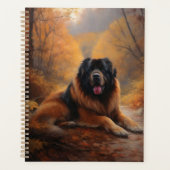 Tibetaanse mastiff in herfst laat Herfst inspirere Planner (Voorkant)