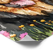 Tibetaanse Mastiff Poster – Majestic Dog Wall Art (Hoek)