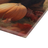 Tibetaanse Mastiff Puppy Herfst Delight Pompoen Snijplank (Hoek)