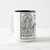 Tibetaanse Mastiff Rescue Logo Mok (Voorkant links)