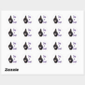 Tibetaanse Mastiff Trick Ronde Sticker (Vel)