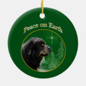 Tibetaanse mastiff vrede keramisch ornament (Achterkant)