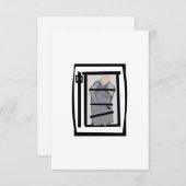 TIBETAANSE MONNIK BEDANKKAART (Voorkant / Achterkant)