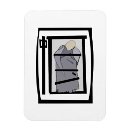 TIBETAANSE MONNIK MAGNEET