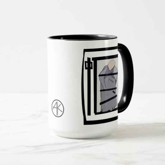 TIBETAANSE MONNIK MOK (Voorkant rechts)