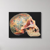 Tibetaanse schedel canvas afdruk (Voorkant)
