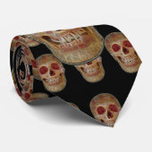 Tibetaanse schedel stropdas (Opgerold)