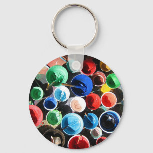 Tibetaanse schilderapparatuur sleutelhanger