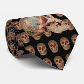 Tibetaanse Skulls 2 Stropdas (Opgerold)
