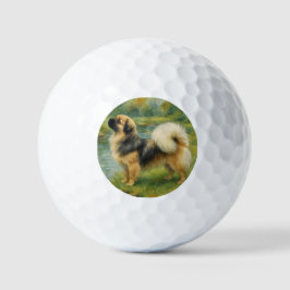 Tibetaanse Spaniel Golfballen