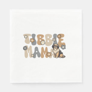 Tibetaanse Spaniel Groovy Tibbie Mama Servet