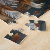 Tibetaanse Spaniel Halloween Griezelig Legpuzzel (Zijkant)