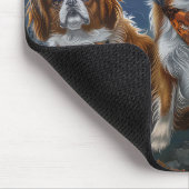 Tibetaanse Spaniel Halloween Griezelig  Muismat (Hoek)