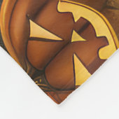 Tibetaanse Spaniel Halloween Spooky Fleece Deken (Hoek)