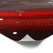 Tibetaanse Spaniël Hond Kerstfeest Poster (Hoek)