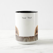 Tibetaanse Spaniel Hond Mok (Midden)