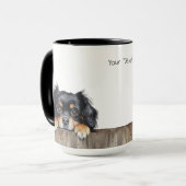 Tibetaanse Spaniel Hond Mok (Voorkant links)