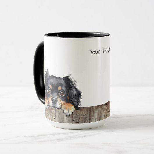 Tibetaanse Spaniel Hond Mok (Voorkant links)