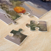 Tibetaanse Spaniel Kloostertuin Kunst Legpuzzel (Zijkant)