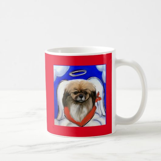 Tibetaanse Spaniel Koffiemok (Rechts)