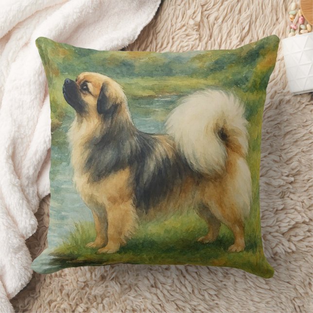 Tibetaanse Spaniel Kussen (Deken)