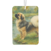 Tibetaanse Spaniel Luchtverfrisser (Achterkant)