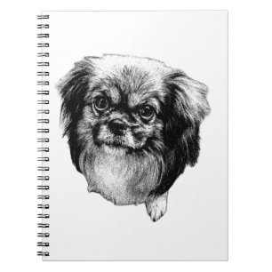 Tibetaanse Spaniel Notitieboek – Echt Hond Portret