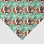 Tibetaanse Spaniel Tissuepapier (Detail)