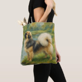 Tibetaanse Spaniel Tote Bag (Dichtbij)
