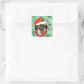 Tibetaanse Spaniel Vierkante Sticker (Tas)