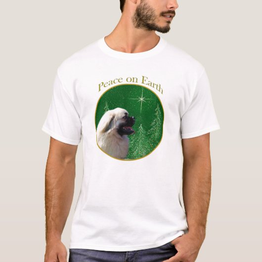 Tibetaanse Spaniël Vrede T-shirt (Voorkant)