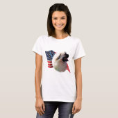 Tibetaanse spaniëlvlag t-shirt (Voorkant volledig)