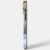 Tibetaanse Spanjaard liet het sneeuwen Kerstmis Case-Mate iPhone Case (Achterkant / Links)