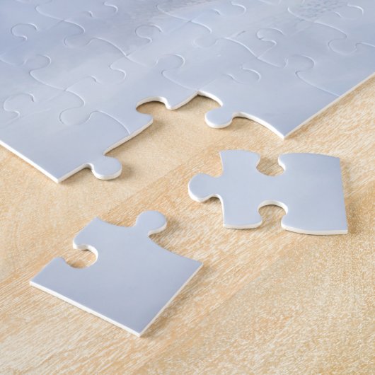 Tibetaanse Spanjaard liet het sneeuwen Kerstmis Legpuzzel (Zijkant)