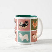 Tibetaanse Spanjaardjaanse Mok Tibbie Style 2 (Voorkant rechts)