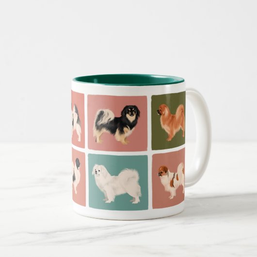 Tibetaanse Spanjaardjaanse Mok Tibbie Style 2 (Voorkant rechts)