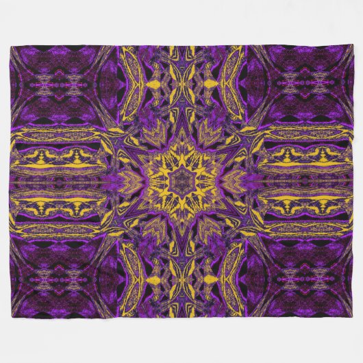 Tibetaanse ster 1 fleece deken (Voorkant (Horizontaal))