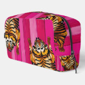 Tibetaanse stijl tijger - cosmetische zak toilettasje (Rechterhoek)