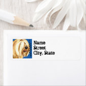 Tibetaanse Terrier Color Block Etiket (Insitu)