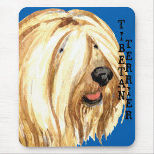 Tibetaanse Terrier Color Block Muismat