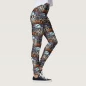 Tibetaanse Terrier Halloween Spoken Leggings (Rechts)