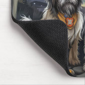 Tibetaanse Terriër Halloween Spooky Muismat (Hoek)