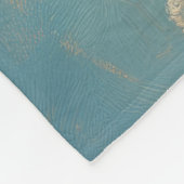 Tibetaanse Terriër Hond Kerst  Strand Fleece Deken (Hoek)